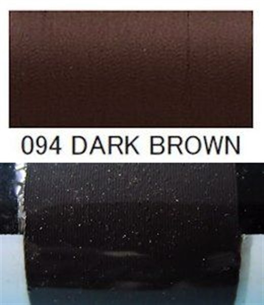 ポリエステルダルスレッド／A（細）(094（ダークブラウン）)